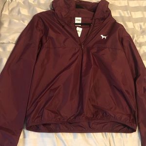Victoria secret pink windbreaker jacket